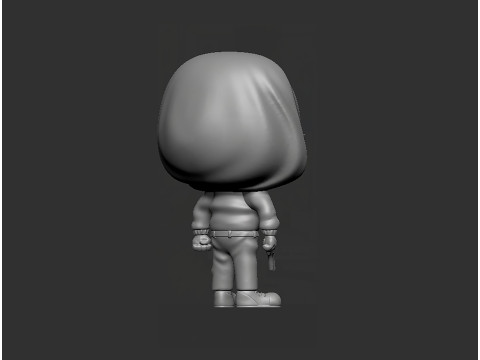 Squid Game Funko pop Square masked Soldier 3D Модель