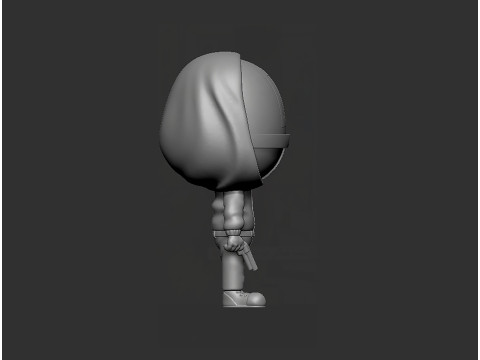 Squid Game Funko pop Square masked Soldier 3D Модель