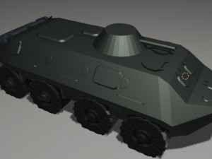 BTR-80 3D 模型