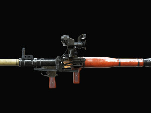 RPG-7 3D-Modell