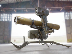 Патрубок АТ-4 3D Модель