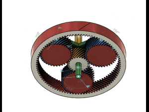 Planetary Gear 3D Model
