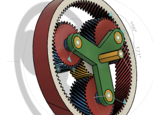 Planetary Gear 3D-Modell