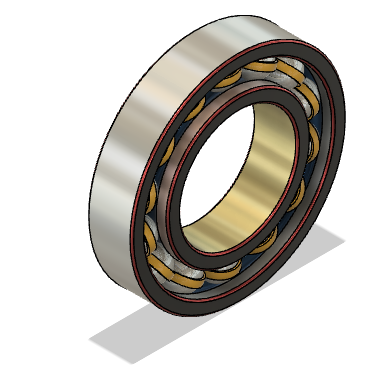 Ball Bearing 3D Model .c4d .max .obj .3ds .fbx .stl .blend 