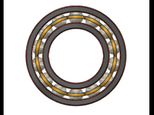 Ball Bearing 3D Model