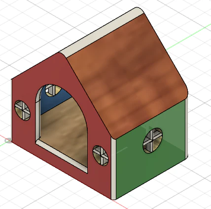 Dog House 3D Model .c4d .max .obj .3ds .fbx .stl .blend 