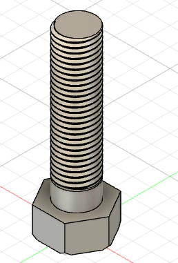 Nut Bolt 3D Model .c4d .max .obj .3ds .fbx .stl .blend 