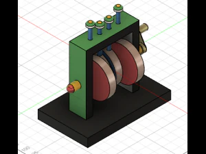Kamera ve Takip&ccedil;i 3D Model