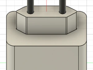 Adattatore cellulare Modello 3D