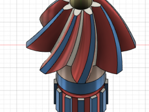 Helical Bevel Gear 3D Model
