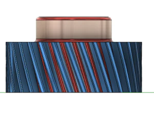 Helical Gear 3D Model