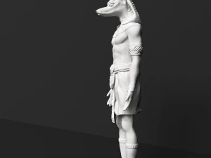 Anubis 3D Model