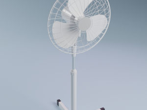 Standing Fan Model 3D