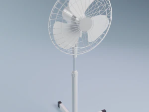 Stehender Ventilator 3D Modell