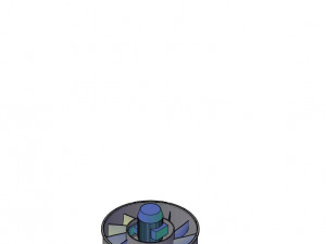 Axial fan 3D 모델