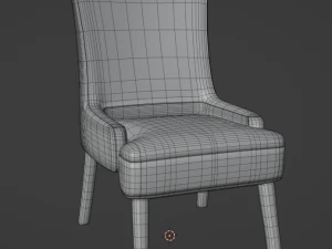 Dinner Chair 3D Model