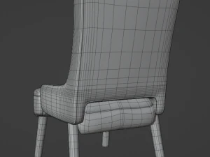 Dinner Chair 3D Model