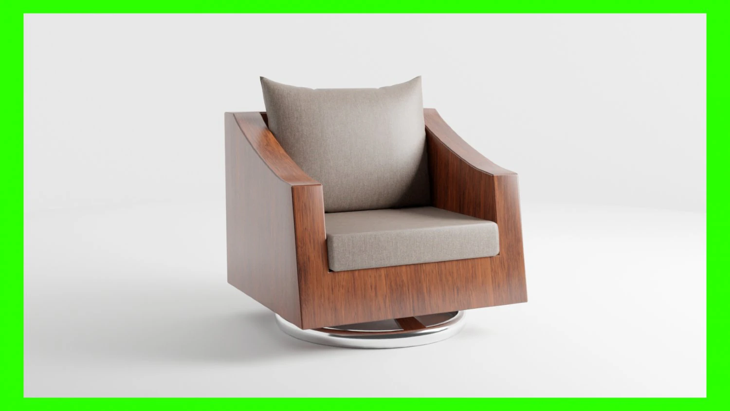 Modern Chair 3D Model .c4d .max .obj .3ds .fbx .stl .blend 