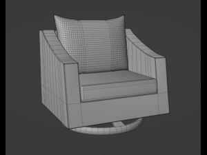 Modern Chair 3D मॉडल