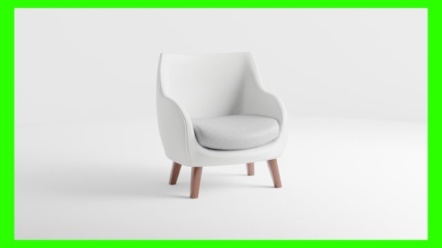 Modern Chair 3D 模型 .c4d .max .obj .3ds .fbx .stl .blend 
