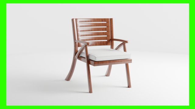 Modern Chair 3D Model .c4d .max .obj .3ds .fbx .stl .blend 