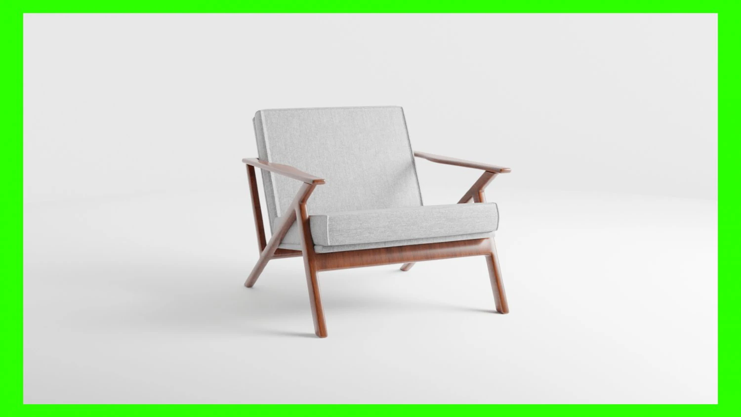 Modern Chair 3D Model .c4d .max .obj .3ds .fbx .stl .blend 