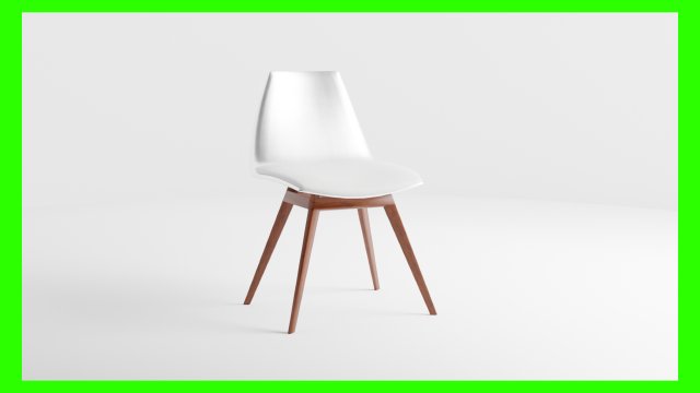 Modern Chair 3D Model .c4d .max .obj .3ds .fbx .stl .blend 