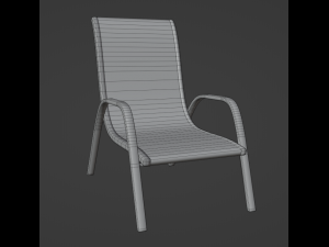 Modern Chair Modelo 3D