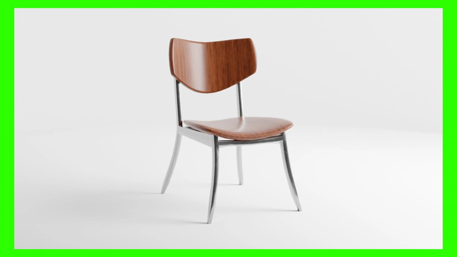 Modern Chair 3D Model .c4d .max .obj .3ds .fbx .stl .blend 