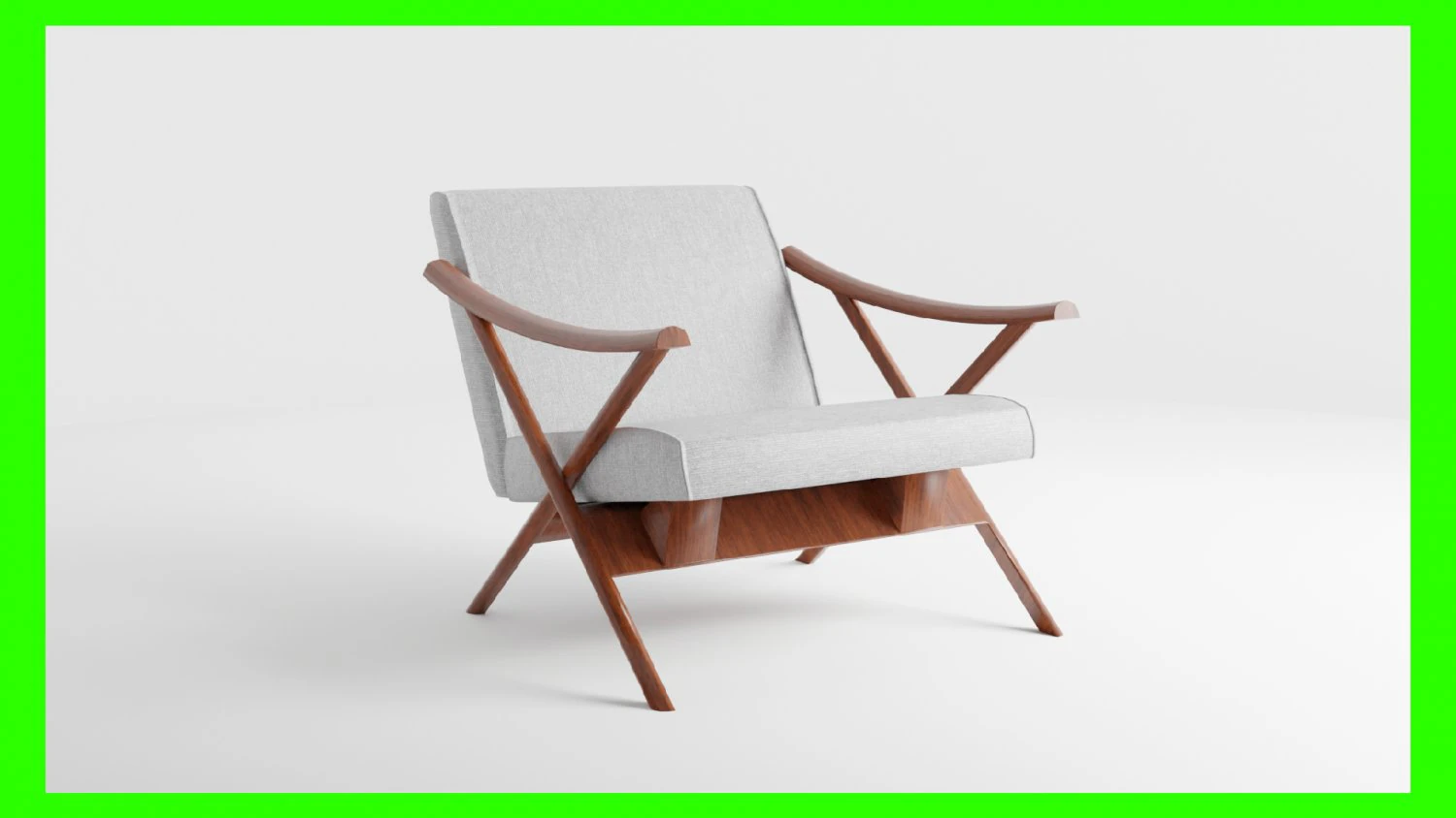 Modern Chair 3D Model .c4d .max .obj .3ds .fbx .stl .blend 