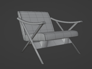 Modern Chair 3D Model