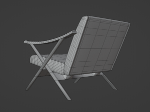 Modern Chair 3D Model