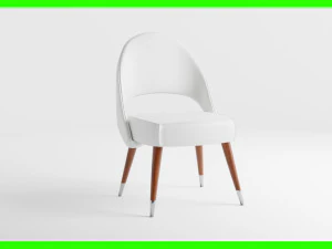现代餐椅 3D 模型