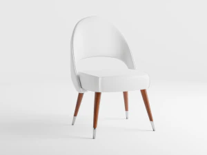Modern Dinner Chair 3D Model