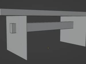 Modern Dinner Table 3Dモデル