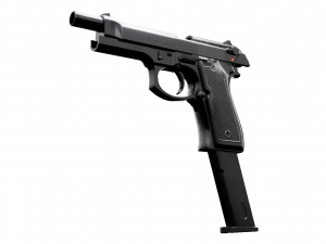 Beretta M9 Pistol 3Dモデル
