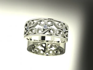 Patterned pattern 3D Print Model