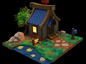 House 3D 模型