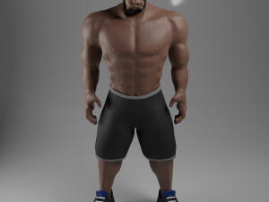 Orc lowpoly Model 3D