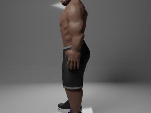 Orc lowpoly Model 3D