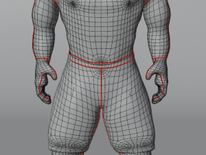 Orc lowpoly Model 3D