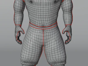 Orc lowpoly 3D Model