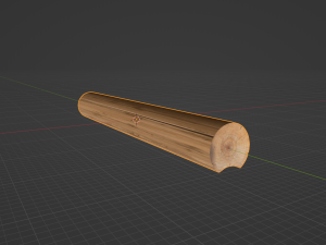 Log 3D Модель