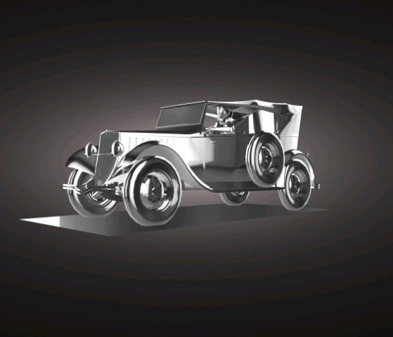 MODEL B 1932 3D-Modell .c4d .max .obj .3ds .fbx .stl .blend 