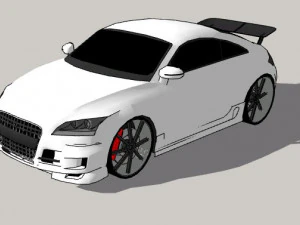 AudiTT 3D Baskı Modeli