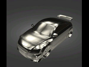 AudiTT 3D Baskı Modeli