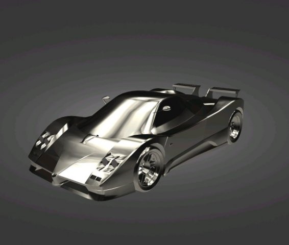 PAGANI ZONDA Modèles 3D en vedette .c4d .max .obj .3ds .fbx .stl .blend 