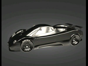 PAGANI ZONDA 3D Print Model