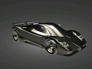 PAGANI ZONDA 3D Print Model