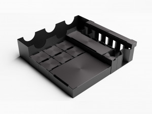 Terraforming Mars Organizer - All in one Box Storage 3D print model 3Dプリントモデル